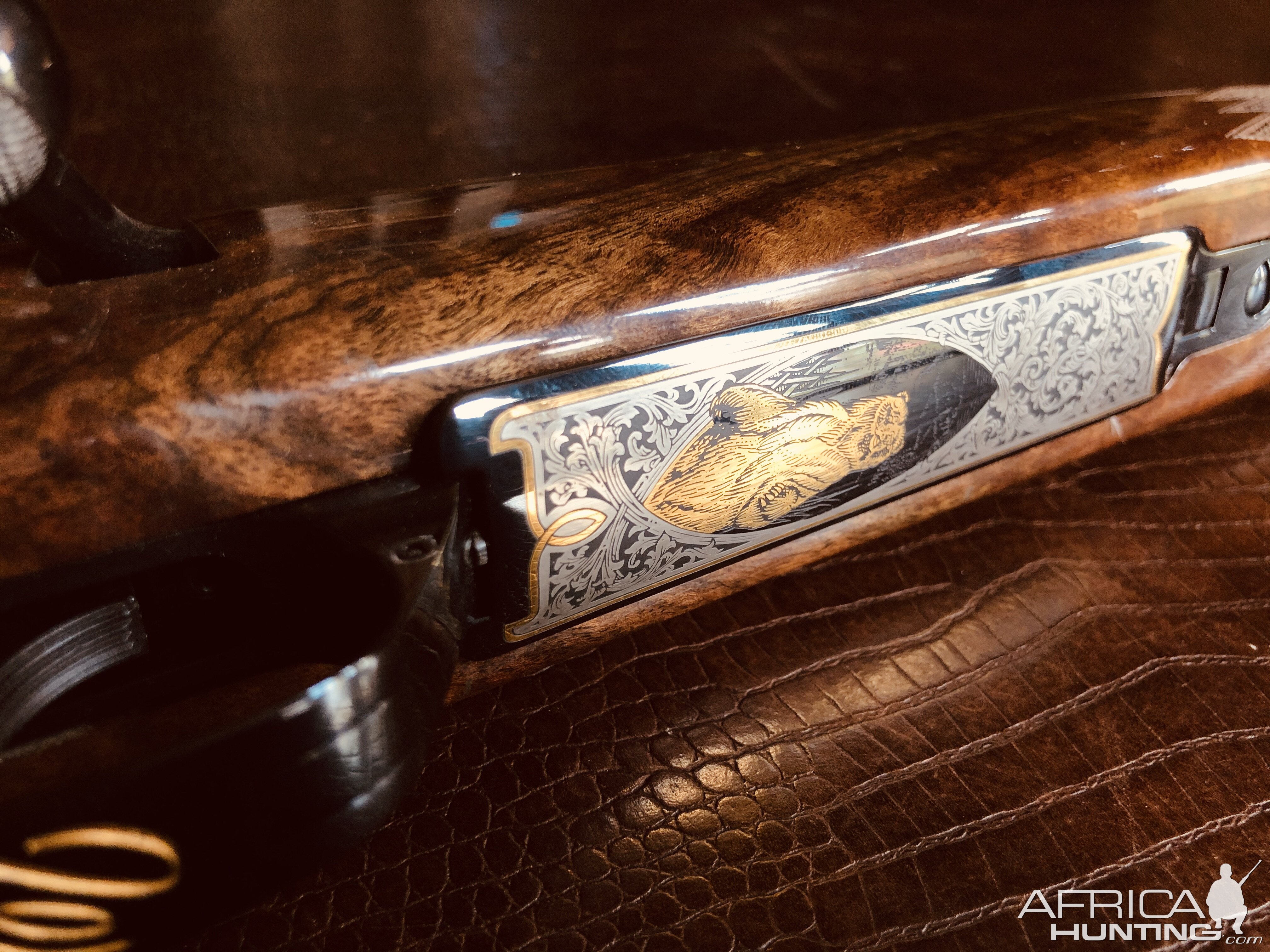 Weatherby Mark V Royal Ultramark Custom 375 H&H Rifle with 23" barrel