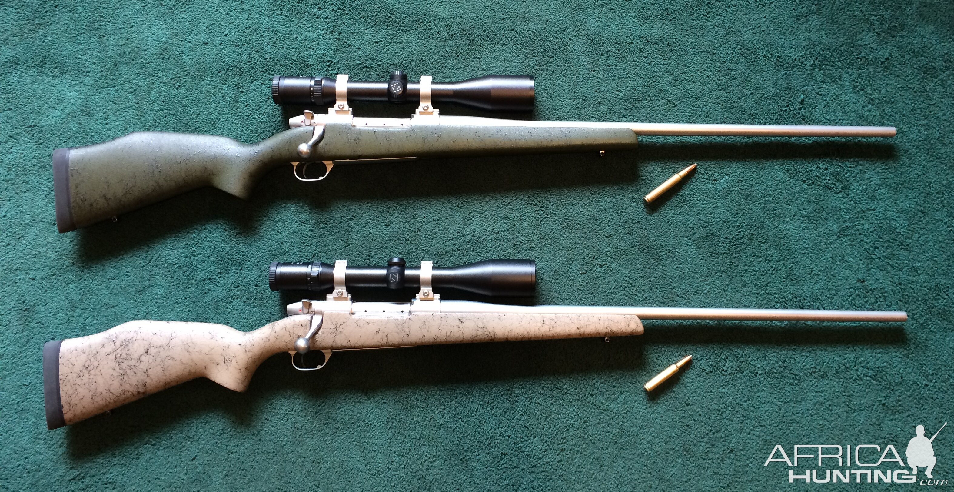 Weatherby Mark V true stainless earlier model Rifles