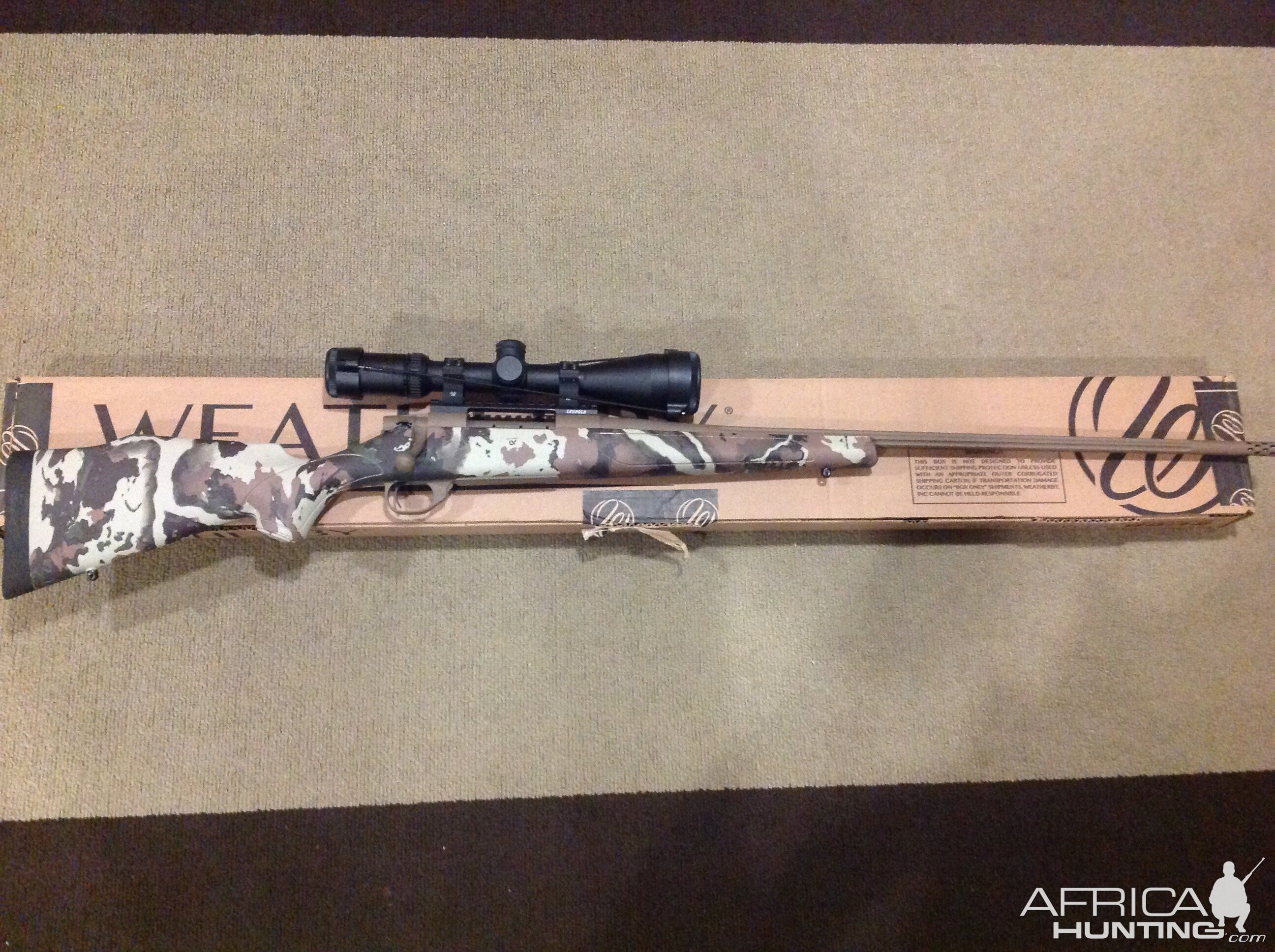 Weatherby Vanguard First Lite 300 Winchester Magnum Rifle