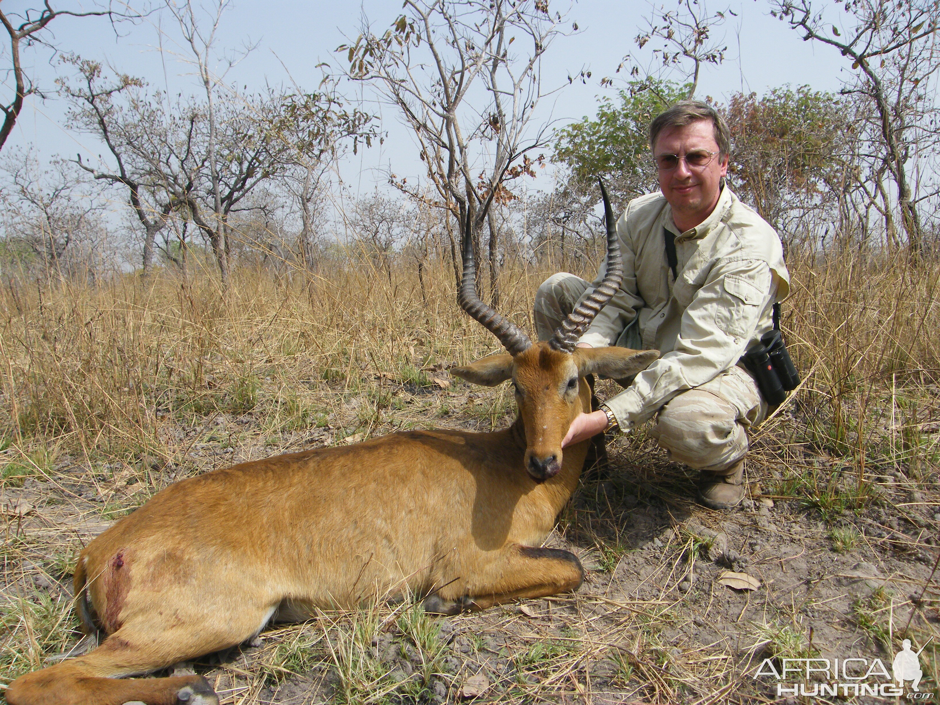 Western/Buffon Kob hunted in Cameroon with Club Faune