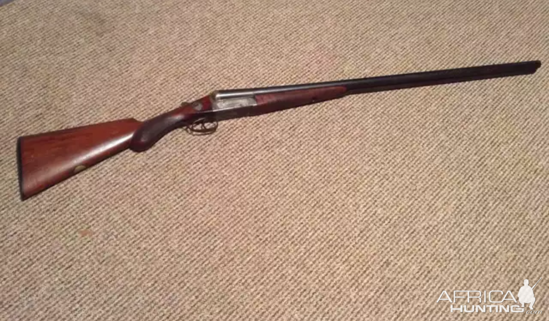 William Wellington Greener 12 Bore hammerless side by side shotgun