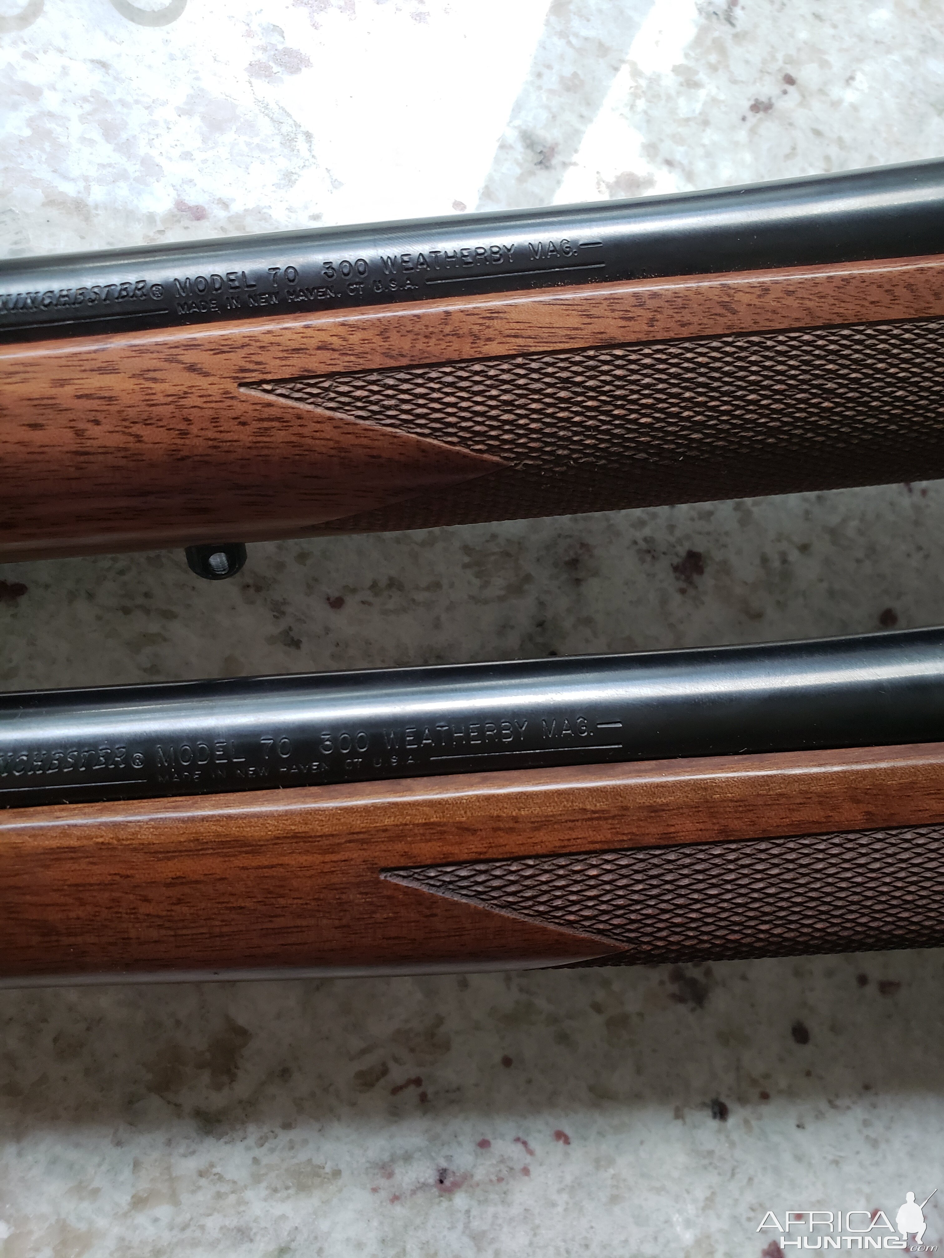 Winchester M70 300 Weatherby Rifle