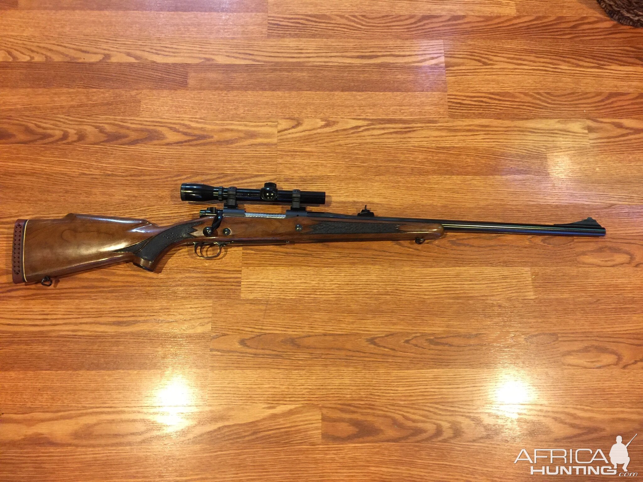 Winchester Model 70 375 H&H Rifle