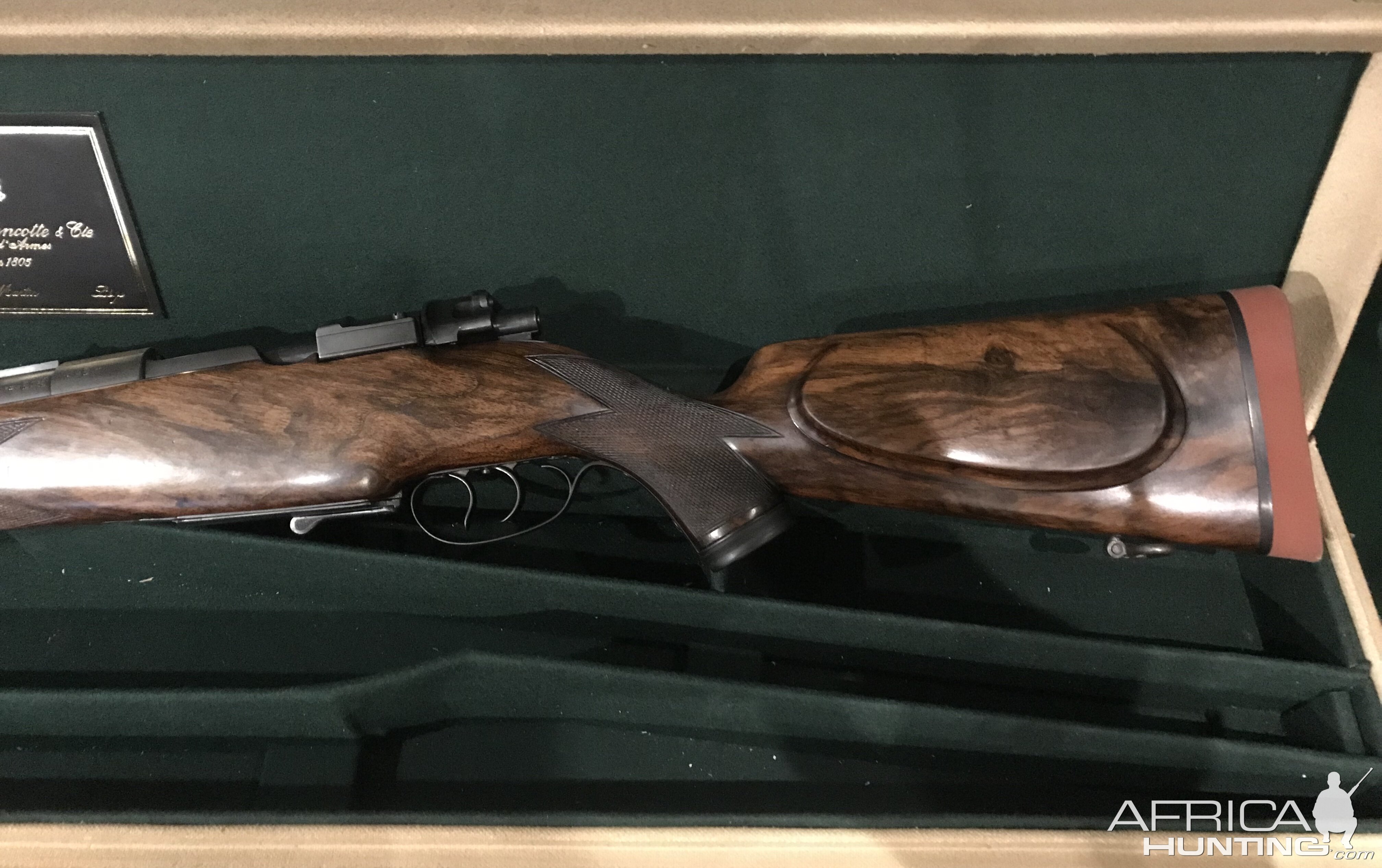 WWII Era - Auguste Francotte .416 Rigby Mauser Rifle