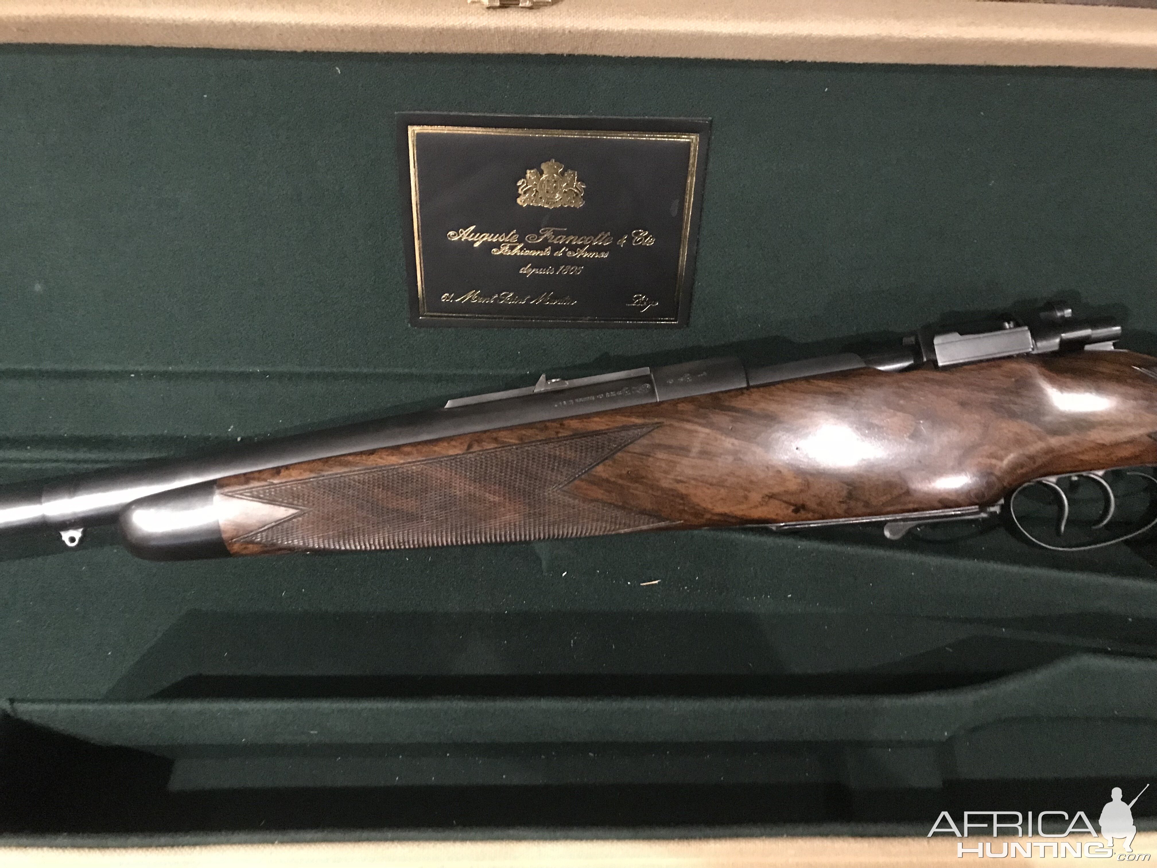 WWII Era - Auguste Francotte .416 Rigby Mauser Rifle