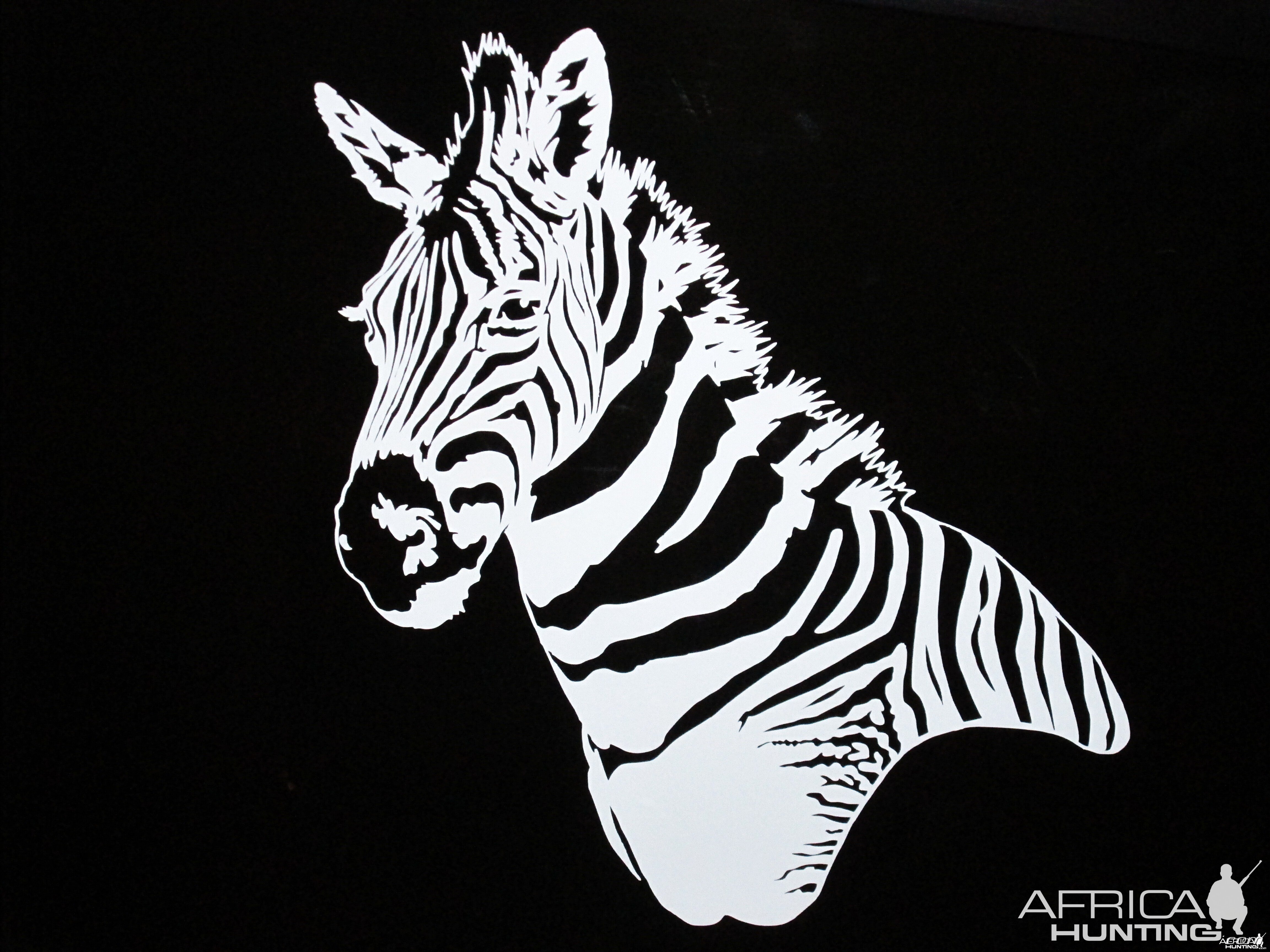 Zebra Decal Stickers