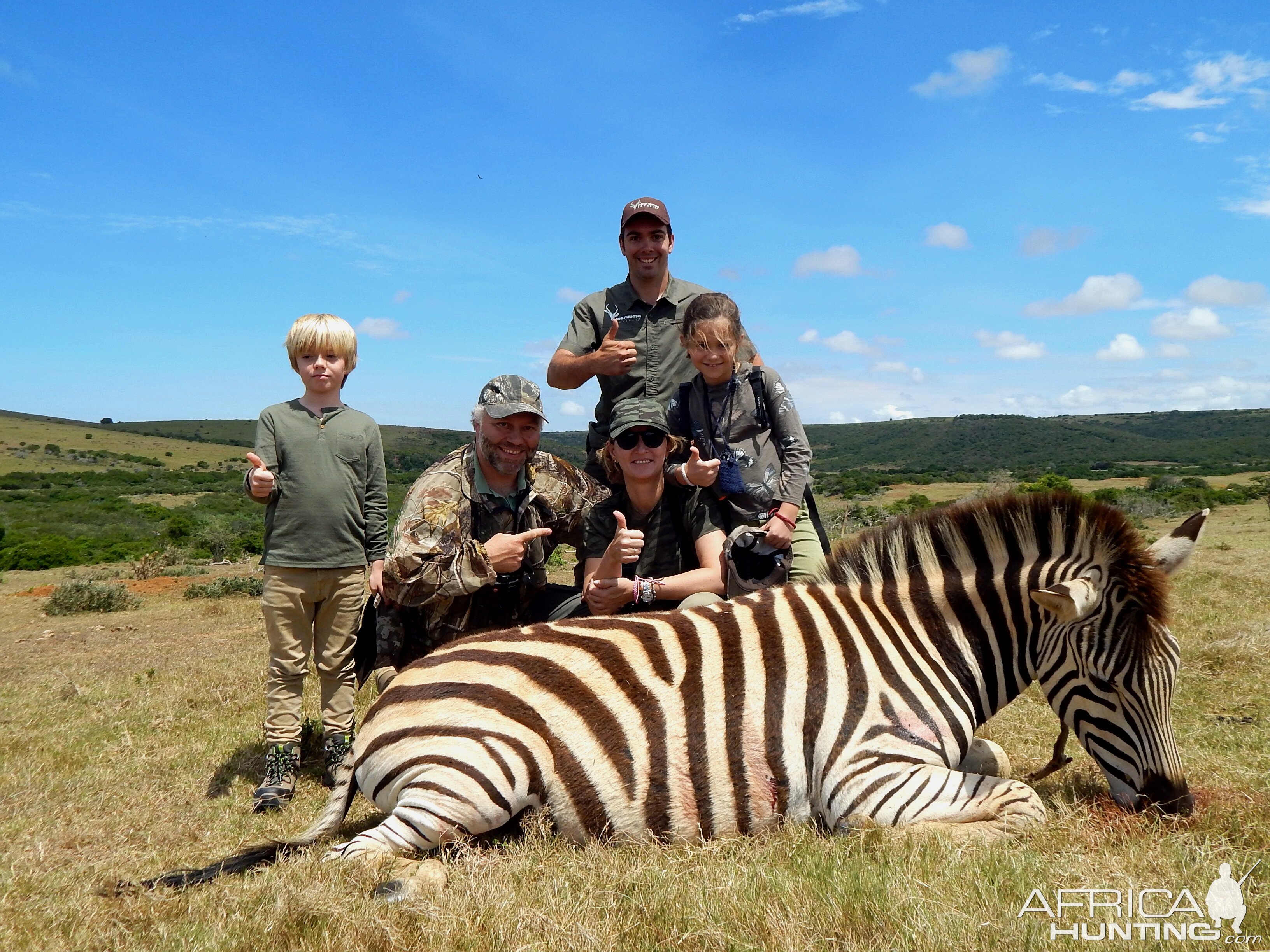 Zebra Hunt South Africa