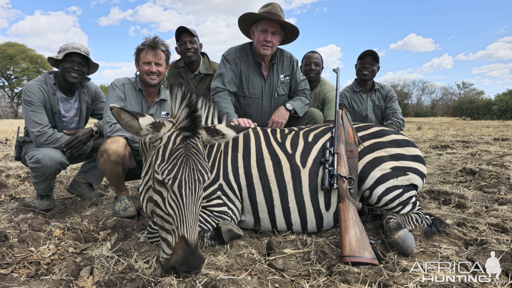 Zebra Hunt Zimbabwe