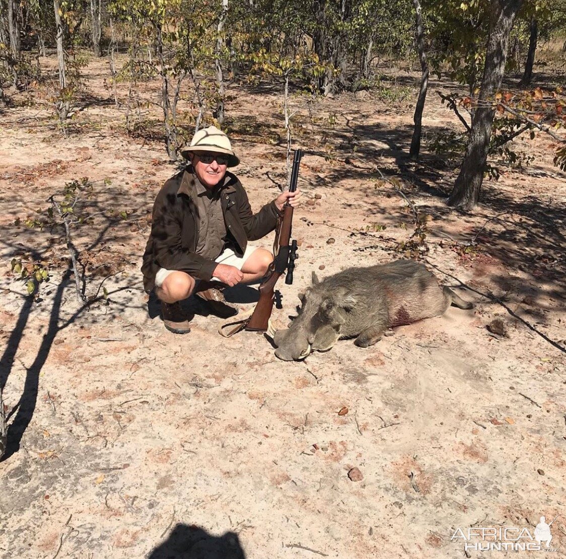 Zimbabwe Hunting Warthog