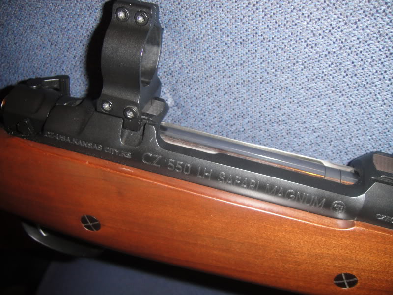 cz 550 safari magnum scope mounts